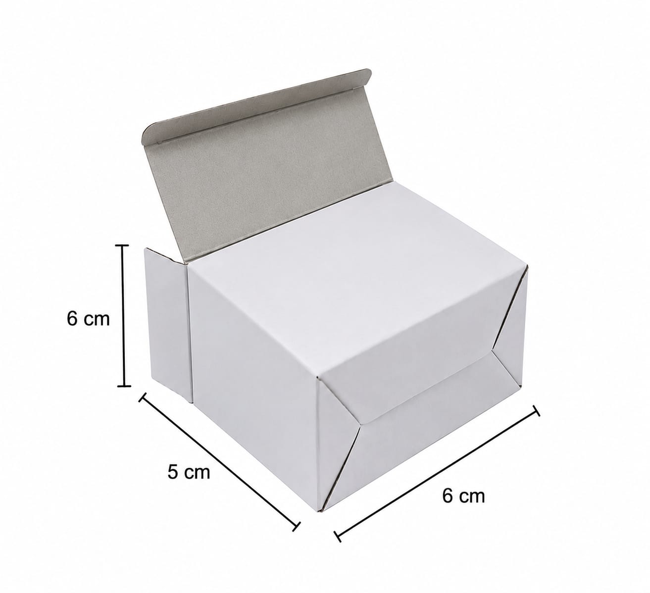 Uk.6x6x5cm Box Duplex 270 gram - Gambar 2