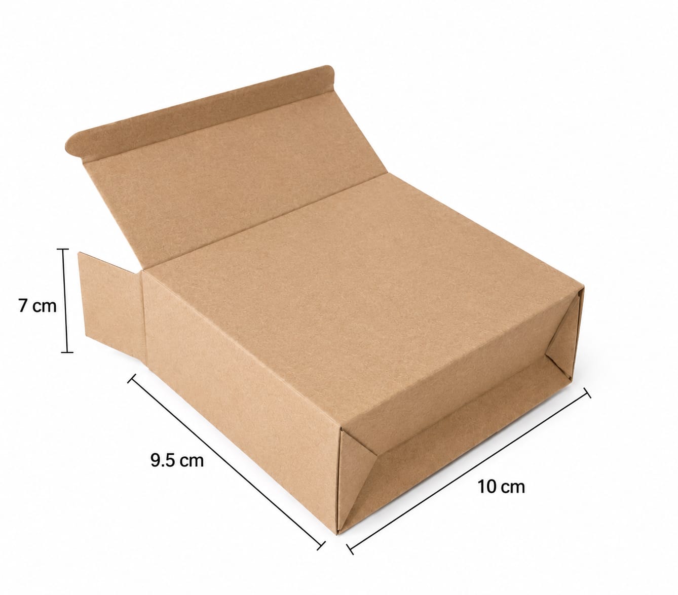 Uk.10x9,5x7cm Kardus Packing Snack Kue Hampers Diecut Polos - Gambar 2